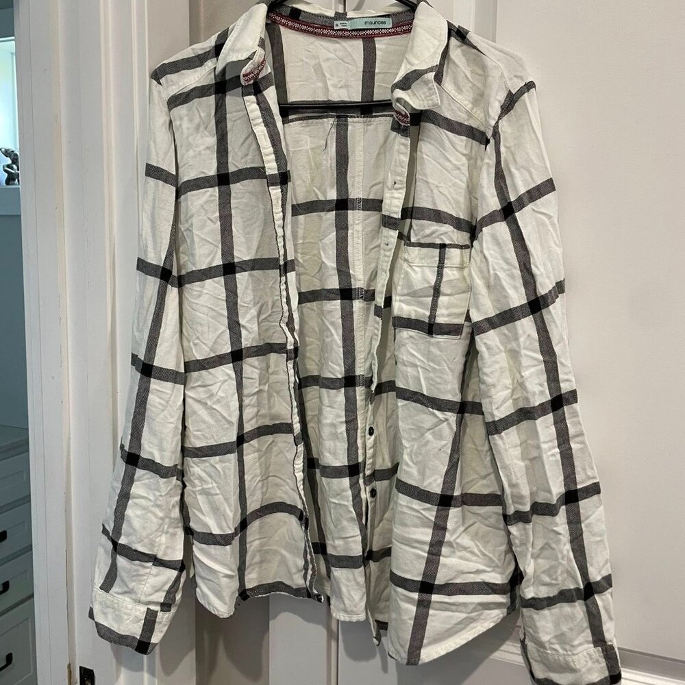Plaid Button Up